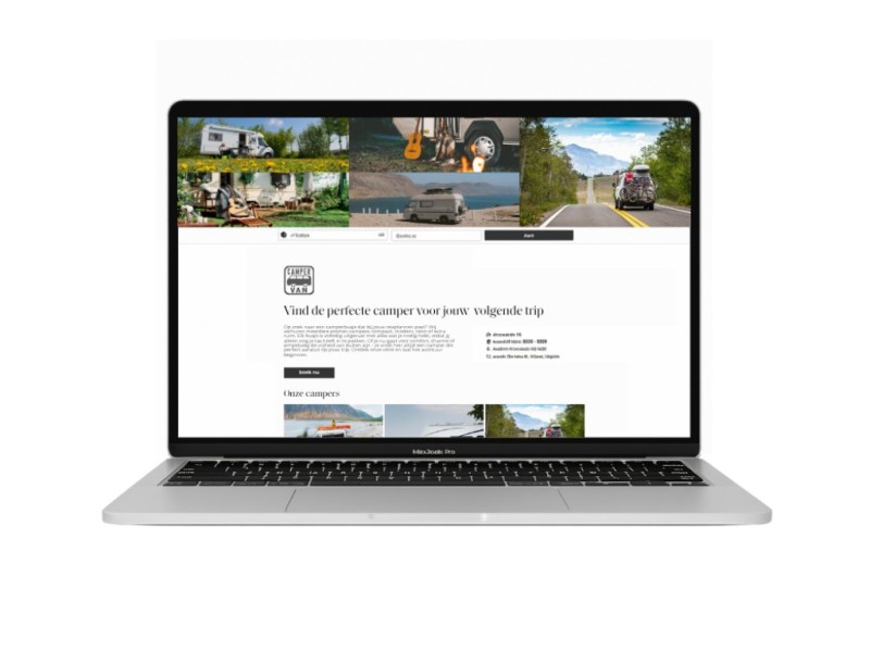 camperverhuur website